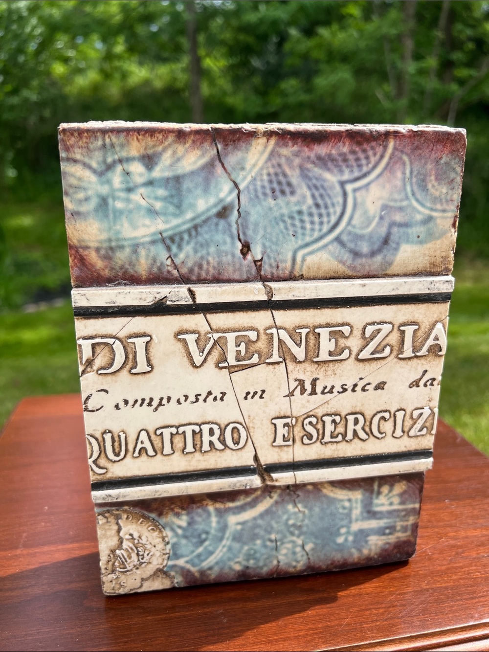 Sid Dickens Memory Block Wall Art T-94 Musica Retired Venetian Opera Di Venezia
